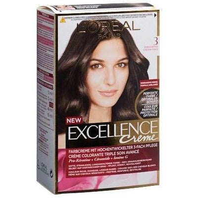 EXCELLENCE Creme Triple Prot 3 dunkelbraun - COSMONDO