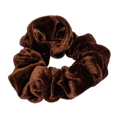 HERBA Scunci 9cm Samt braun - COSMONDO