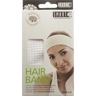 SMART MICROFIBER SYS Hair Band white - COSMONDO