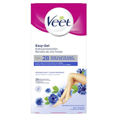 VEET Kaltwachsstreifen Beine&Körp Sens - COSMONDO