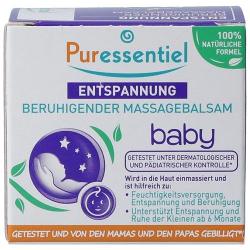 Puressentiel Beruhigender Massagebalsam Baby mit 3 ätherischen Ölen - COSMONDO