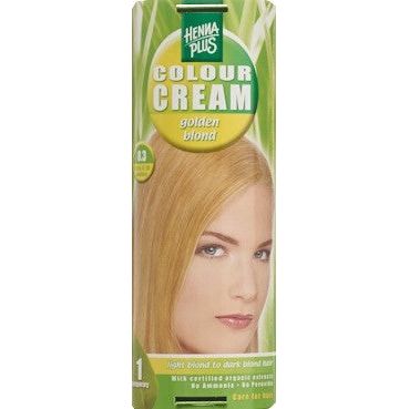 HENNA PLUS Colour Cream 8.3 gold blond - COSMONDO