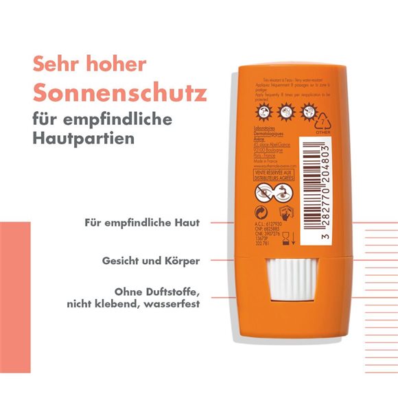 AVENE SUN Sonnenstick empf Hautareale SPF50+ - COSMONDO