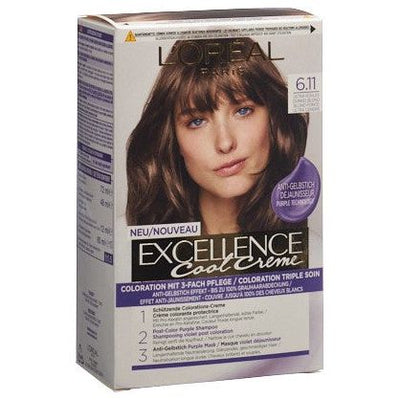 EXCELLENCE Cool Creme 6.11 Ultra Kühles Dunkelb - COSMONDO