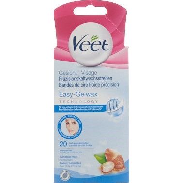 VEET Kaltwachsstreif Gesicht sens Haut - COSMONDO