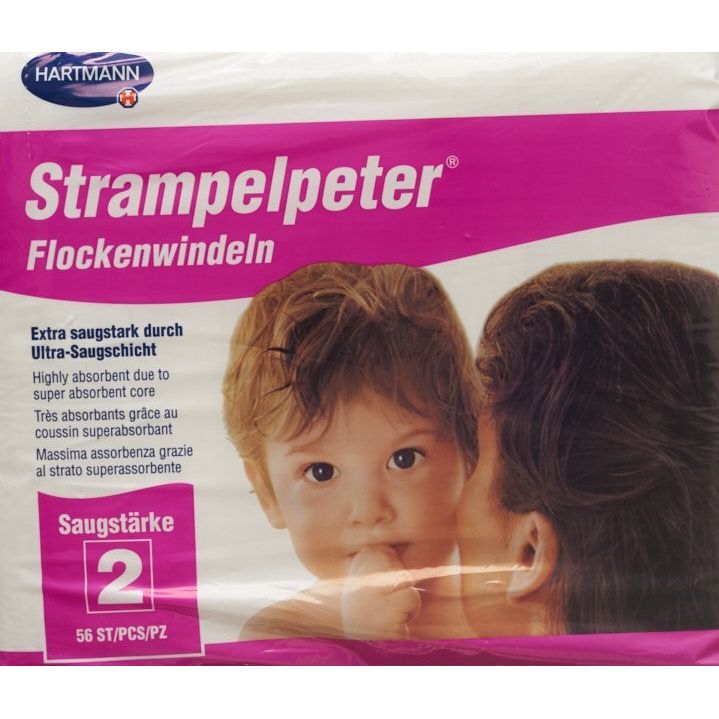 Strampelpeter Flockenwindeln