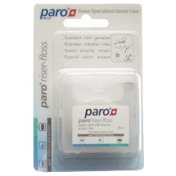 PARO Riser Floss 50m gewachst Mint mit Fluorid - COSMONDO