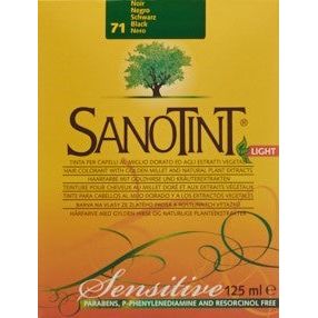 SANOTINT Sensitive Haarfarbe 71 schwarz - COSMONDO