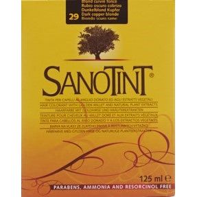 SANOTINT Haarfarbe 29 dunkelblond kupfer - COSMONDO