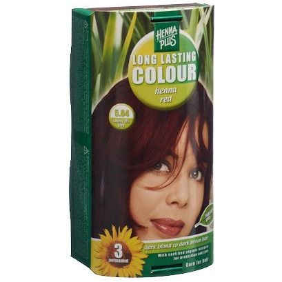 HENNA PLUS Long Last Colour 5.64 henna rot - COSMONDO