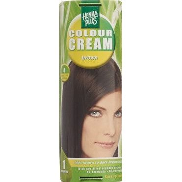 HENNA PLUS Colour Cream 4 braun - COSMONDO