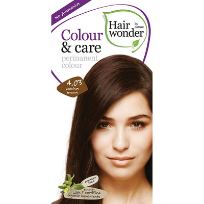 HENNA Hairwonder Colour & Care 4.03 mokkabraun - COSMONDO