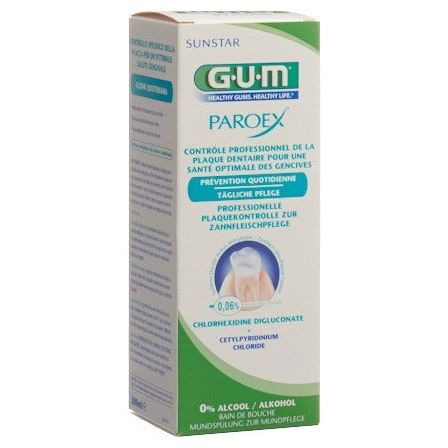 GUM Paroex Mundspülung 0.06 % Chlorhexidin - COSMONDO