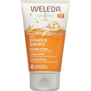 WELEDA KIDS 2in1 Shower&Shampoo Frucht Oran - COSMONDO