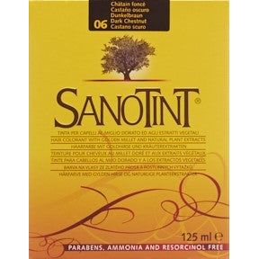 SANOTINT Haarfarbe 06 dunkelbraun - COSMONDO