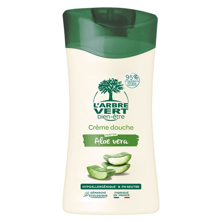 L'ARBRE VERT Öko Duschgel mit Bio Aloe Vera französisch - COSMONDO