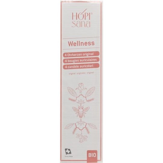 HOPISANA Ohrenkerzen rosa Wellness - COSMONDO