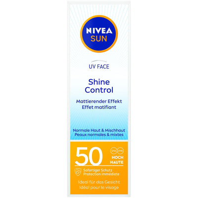 Nivea Sun UV Face Shine Control - COSMONDO