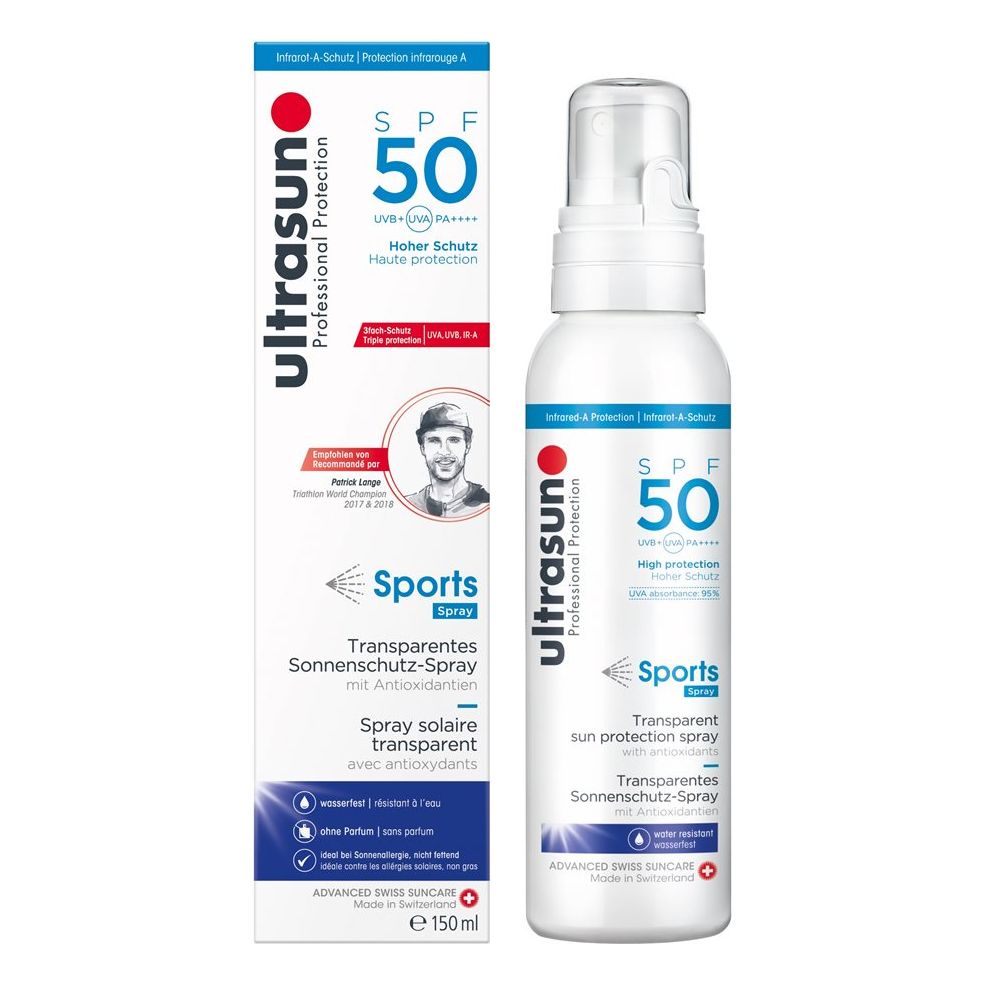 Ultrasun Sports Spray SPF 50 (neu) - COSMONDO