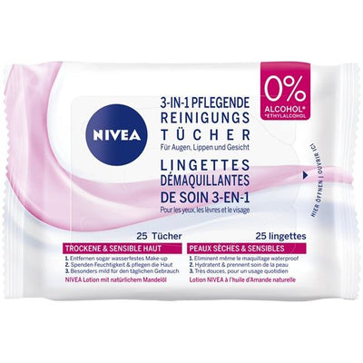 Nivea Pflegende Reinigungstücher - COSMONDO