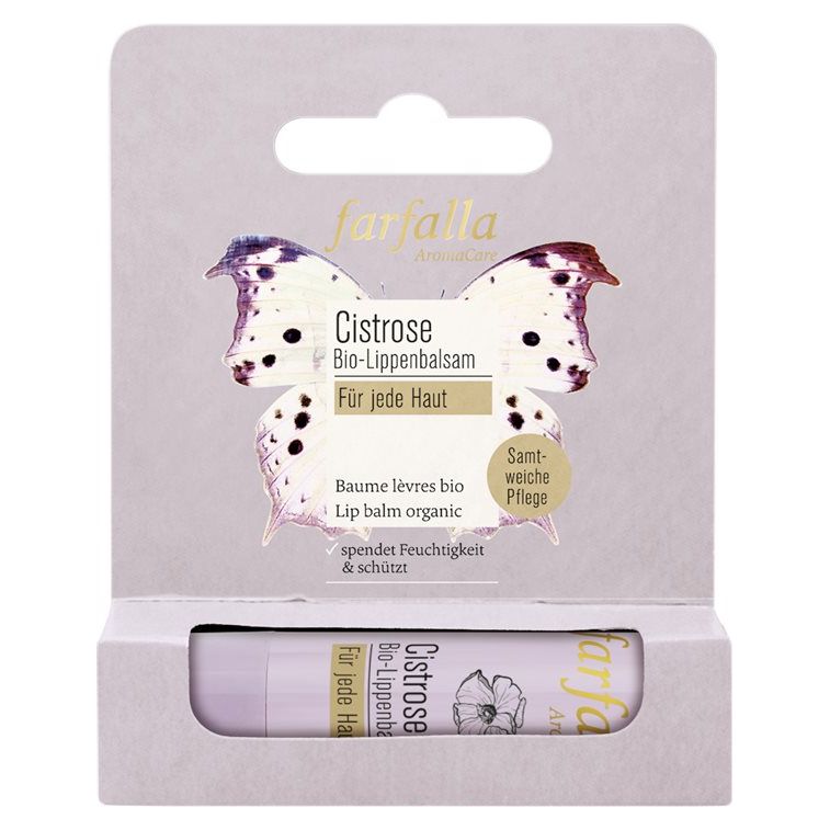 FARFALLA Bio-Lippenbalsam Cistrose - COSMONDO