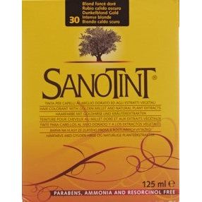 SANOTINT Haarfarbe 30 dunkelblond gold - COSMONDO
