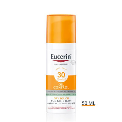 Eucerin SUN Face Oil Control Gel-Creme LSF30  - COSMONDO
