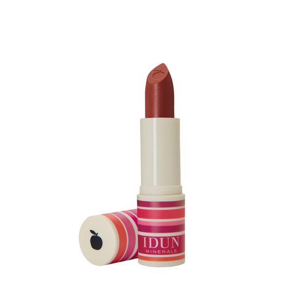 IDUN Lipstick Jungfrubär varm roströd - COSMONDO