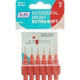 TEPE Interden Brush 0.50mm x-soft rot - COSMONDO