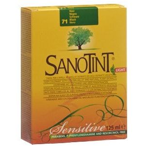 SANOTINT Sensitive Haarfarbe 71 schwarz - COSMONDO