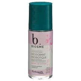 BIOSME Deo probiotisch Roll-on Blanc coton - COSMONDO