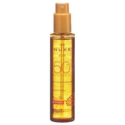 NUXE SUN Huile Bronz Vis&Corps Spf50 - COSMONDO