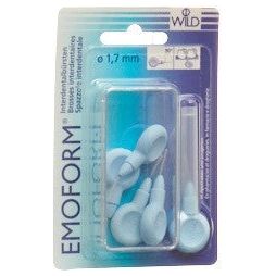 EMOFORM Interdentalbürsten 1.7mm hellblau - COSMONDO