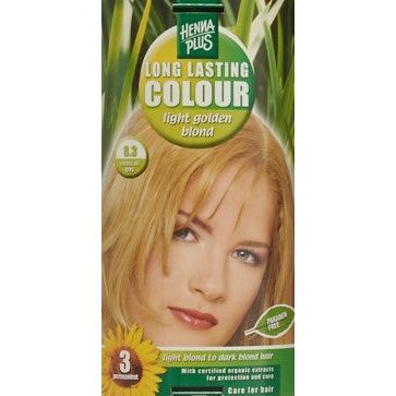 HENNA PLUS Long Last Colour 8.3 goldblond - COSMONDO