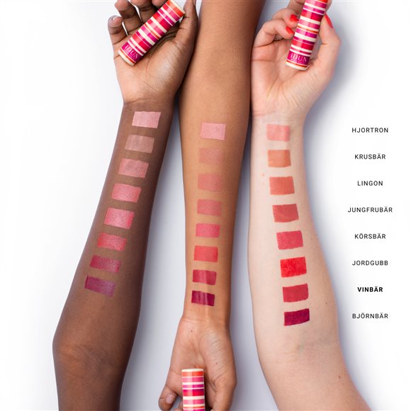 IDUN Lipstick Vinbär mustig vinröd - COSMONDO