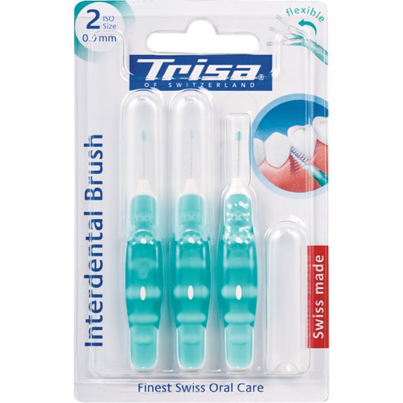 TRISA Interdental Brush ISO 2 0.9mm - COSMONDO
