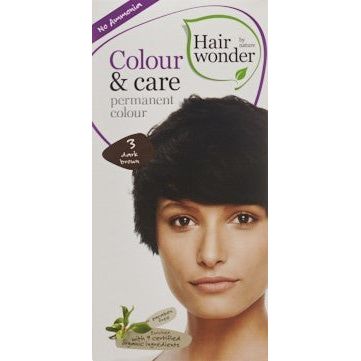HENNA Hairwonder Colour & Care 3 dunkelbraun - COSMONDO