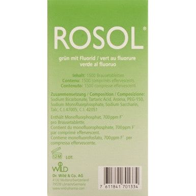 Rosol Fluorid Brausetabletten - COSMONDO