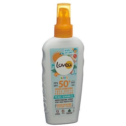 LOVEA Feuchtigkeitsspray SPF50+ Kinder - COSMONDO