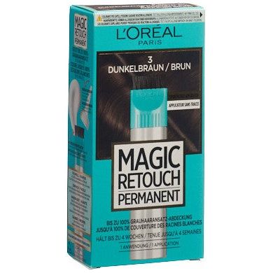 MAGIC RETOUCH Permanent 3 dunkelbraun - COSMONDO