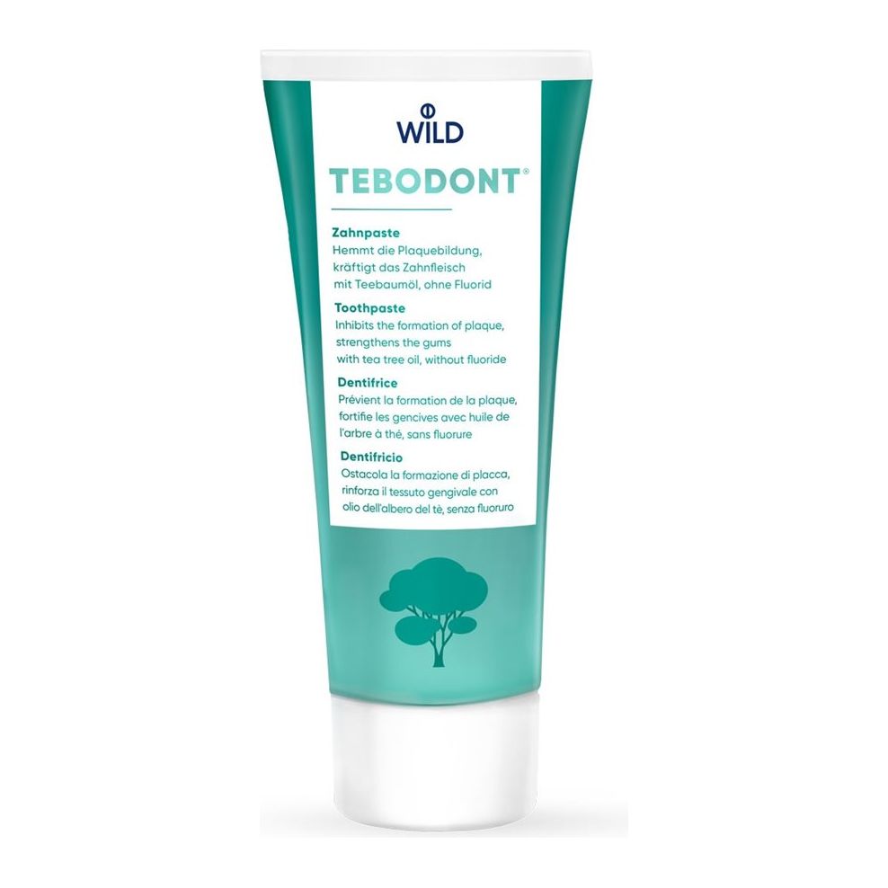 Tebodont Zahnpaste ohne Fluorid - COSMONDO