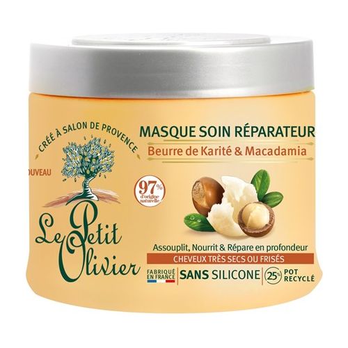 LE PETIT OLIVIER Haarmaske Sheabutter&Macad - COSMONDO