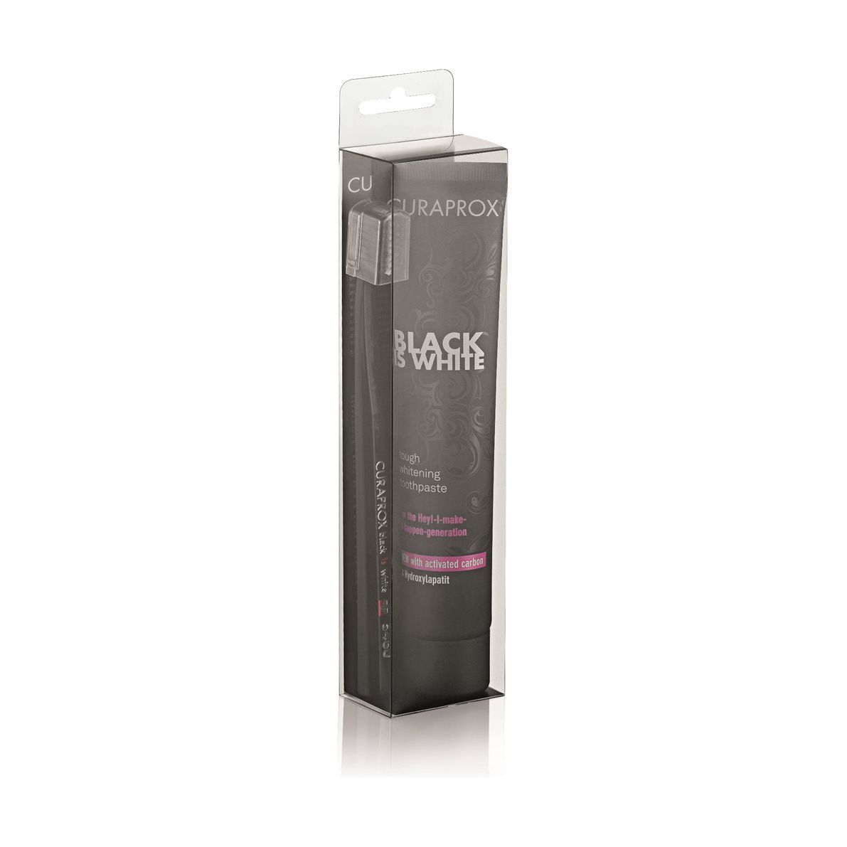 Curaprox Set Black is white Zahnpa 90ml - COSMONDO