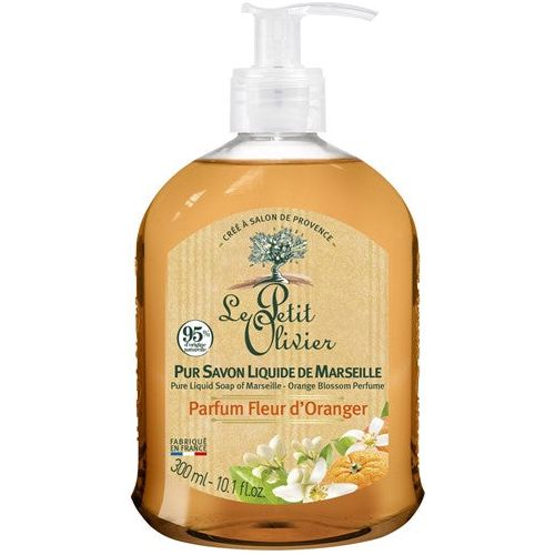 LE PETIT OLIVIER savon liquide fleur orang - COSMONDO