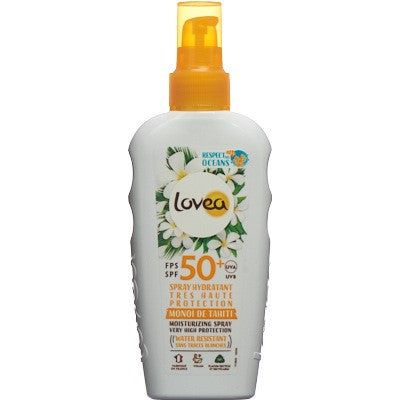 LOVEA Spray hydratant SPF50+ Monoï Tahiti - COSMONDO