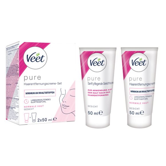 VEET Haarentfernungs-Set Gesicht - COSMONDO