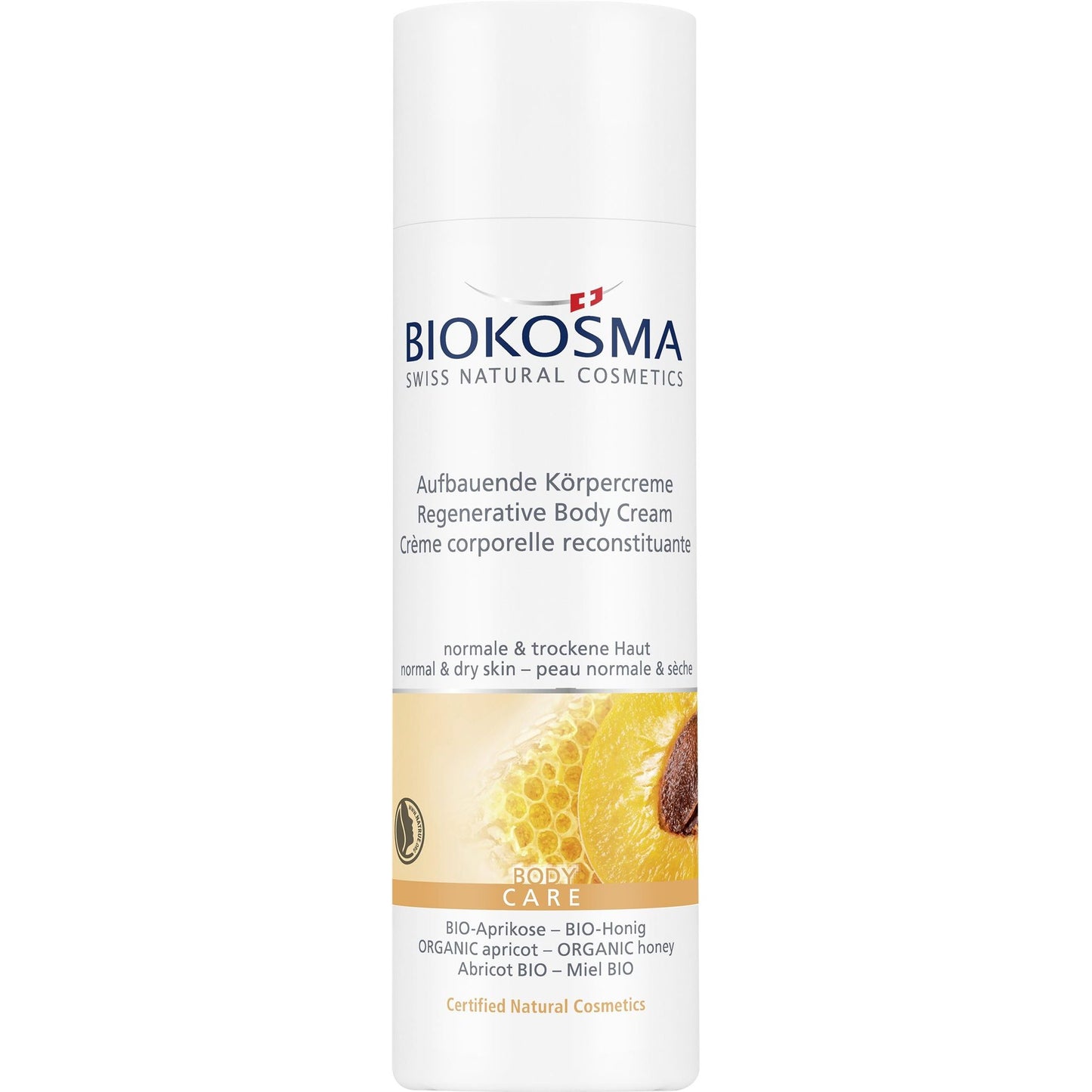 BIOKOSMA Körpercreme Aprikose Honig BIO - COSMONDO