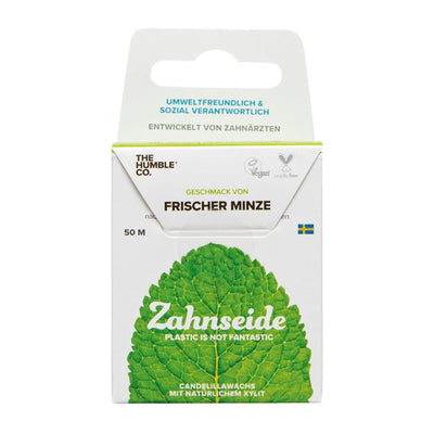 THE HUMBLE Zahnseide 50m Mint - COSMONDO