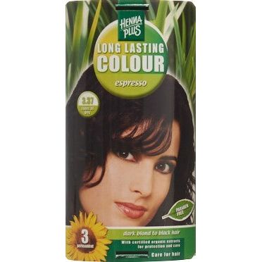 HENNA PLUS Long Last Colour 3.37 espresso - COSMONDO