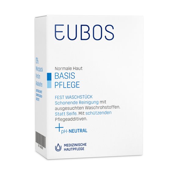Eubos Seife fest unparfümiert blau - COSMONDO